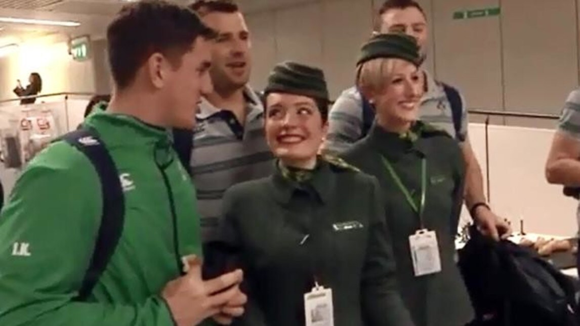 Sei Nazioni, Irlanda, che accoglienza! Flash mob a Roma