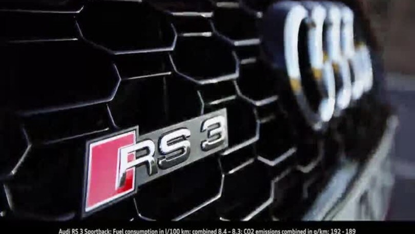 Audi RS3 Sportback, la bomba da 400 CV