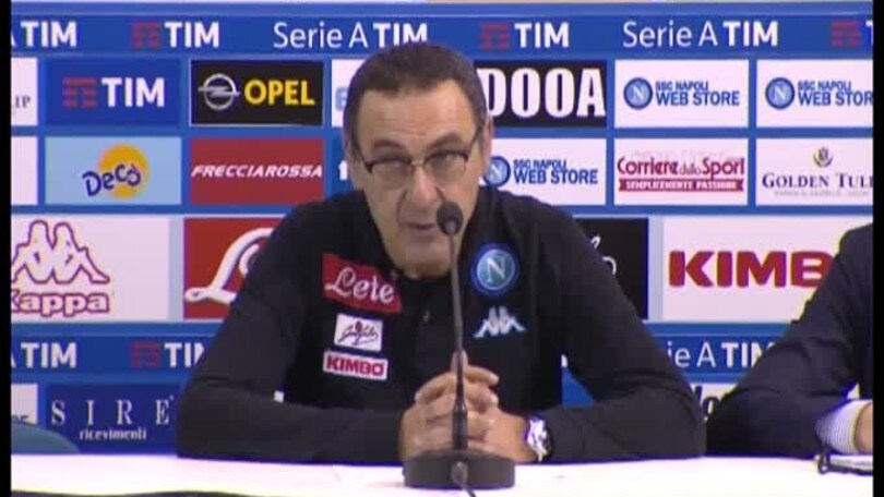 Sarri: "Contavano i tre punti"