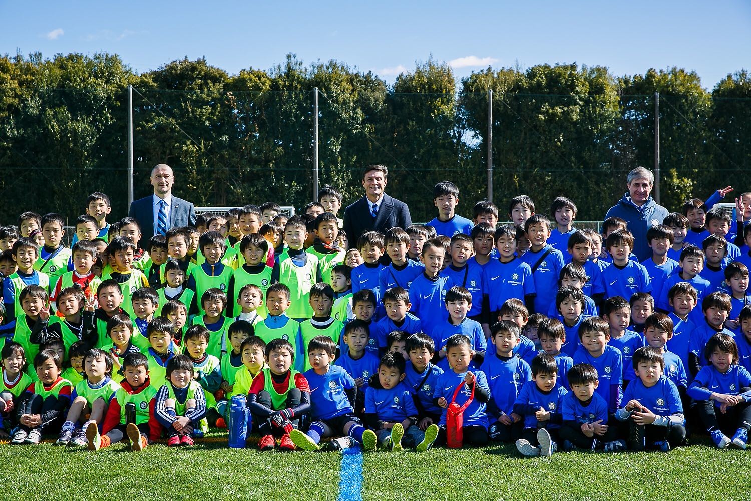 Zanetti inaugura l'Inter Academy a Tokyo