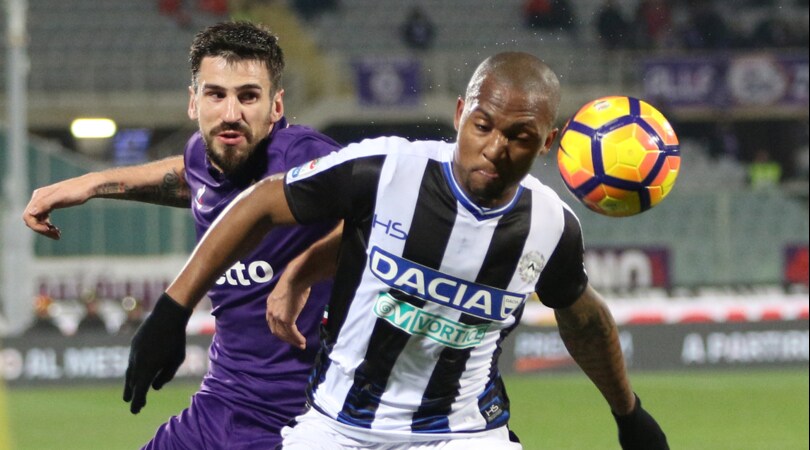 La Fiorentina travolge l'Udinese, finisce 3-0