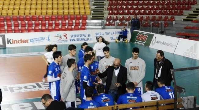 Volley: A2 Maschile Pool Salvezza, la Materdomini batte il Club Italia
