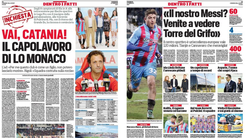 Vai, Catania! Il capolavoro di Lo Monaco