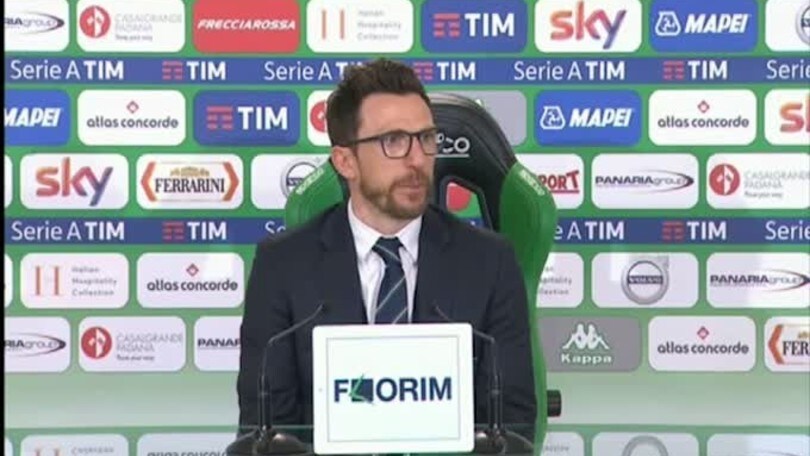 Di Francesco: "Dovremo ancora lavorare tanto"