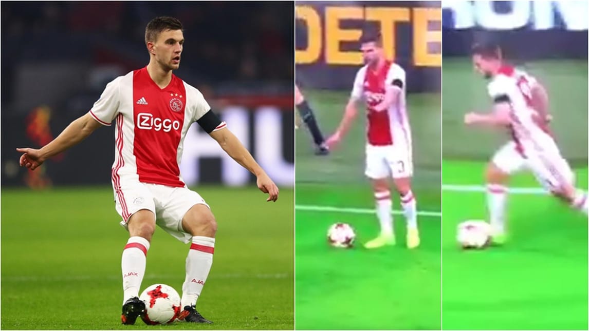 Ajax, finge di fermarsi e poi gioca: gesto antisportivo di Veltman