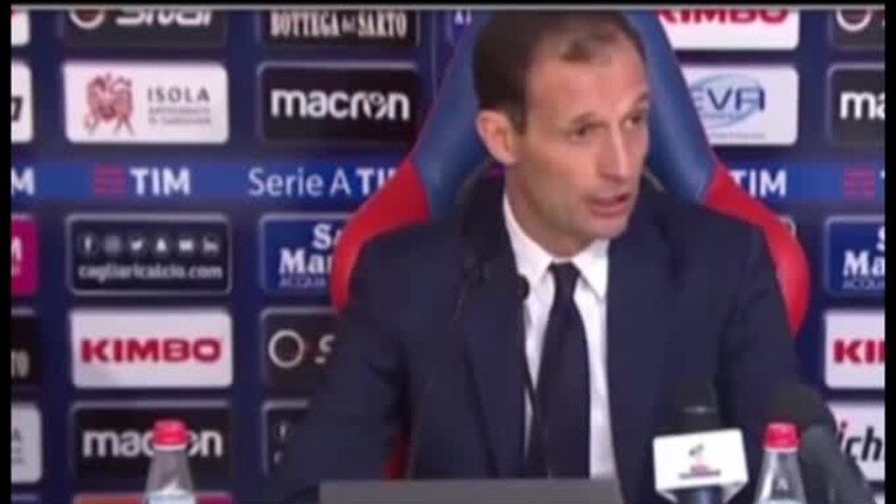 Allegri: "Difficoltà nel primo tempo"