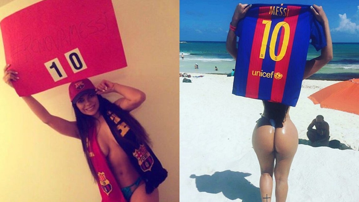 Barcellona, Miss Bum Bum chiede il rinnovo di Messi