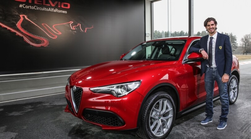 Giovinazzi alla “prima” dell’Alfa Romeo Stelvio