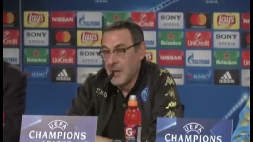 Sarri: "In campo con follia per giocarsela con il Real"