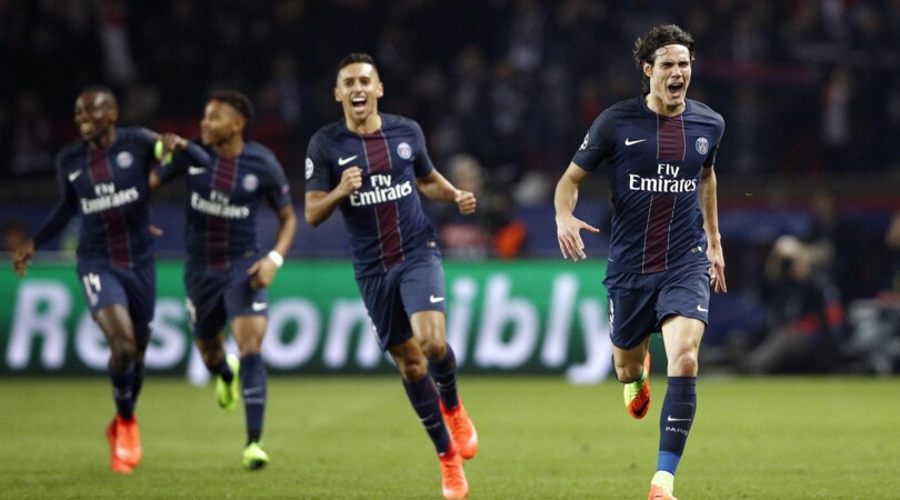 Champions League, Psg-Barcellona 4-0: Di Maria e Cavani show