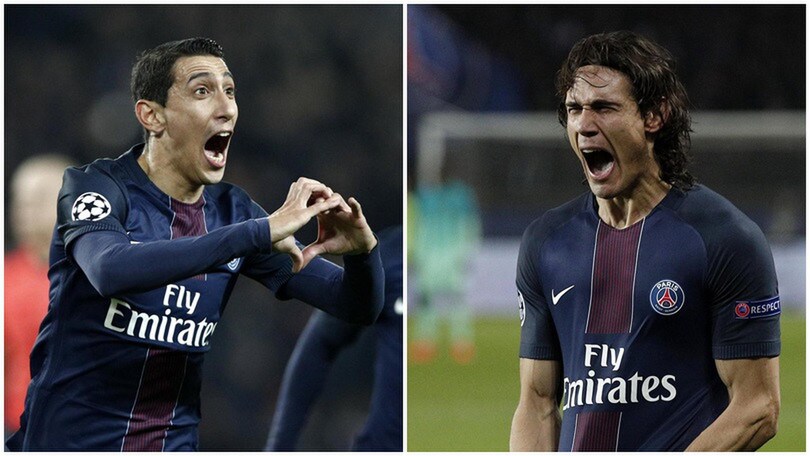 Psg-Barcellona 4-0, compleanno da Champions per Di Maria e Cavani