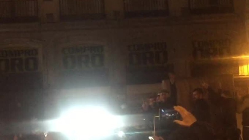 Napoli, a Madrid cori per Maradona