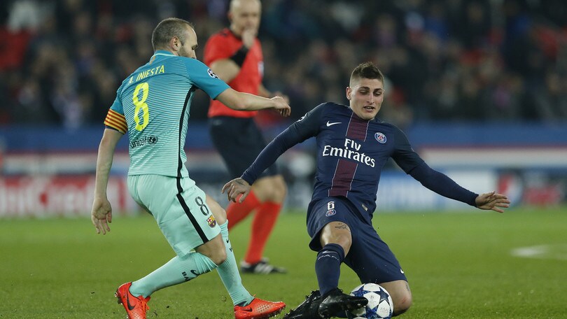 Champions League, Verratti strega Parigi: «E ora tifo Napoli!»