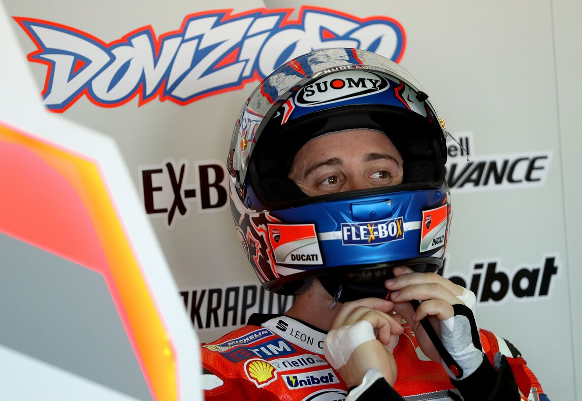 MotoGp Ducati, Dovizioso: «Giornata positiva»
