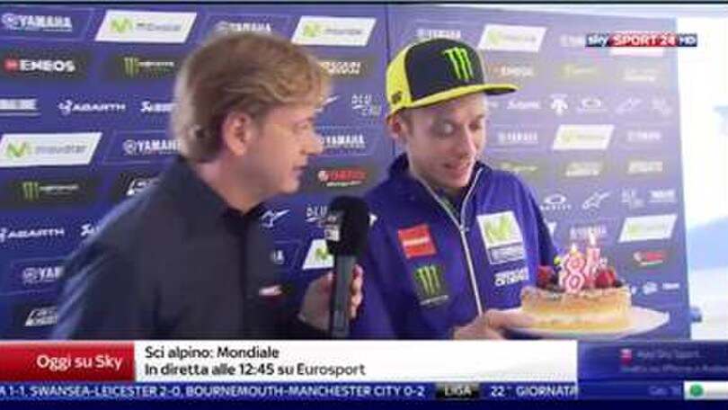 MotoGp, Valentino Rossi: «38 anni? Sono sempre lo stesso»