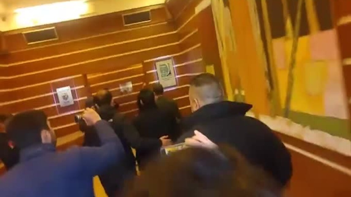 Roma: Florenzi arriva a Villa Stuart