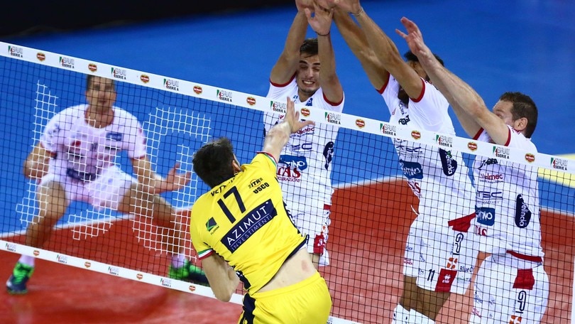 Volley: Superlega, Trento-Modena: si gioca per il secondo posto