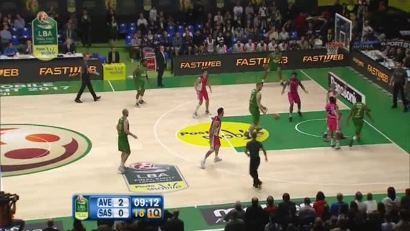 Quarti Final Eight: Sidigas Avellino-Banco di Sardegna Sassari