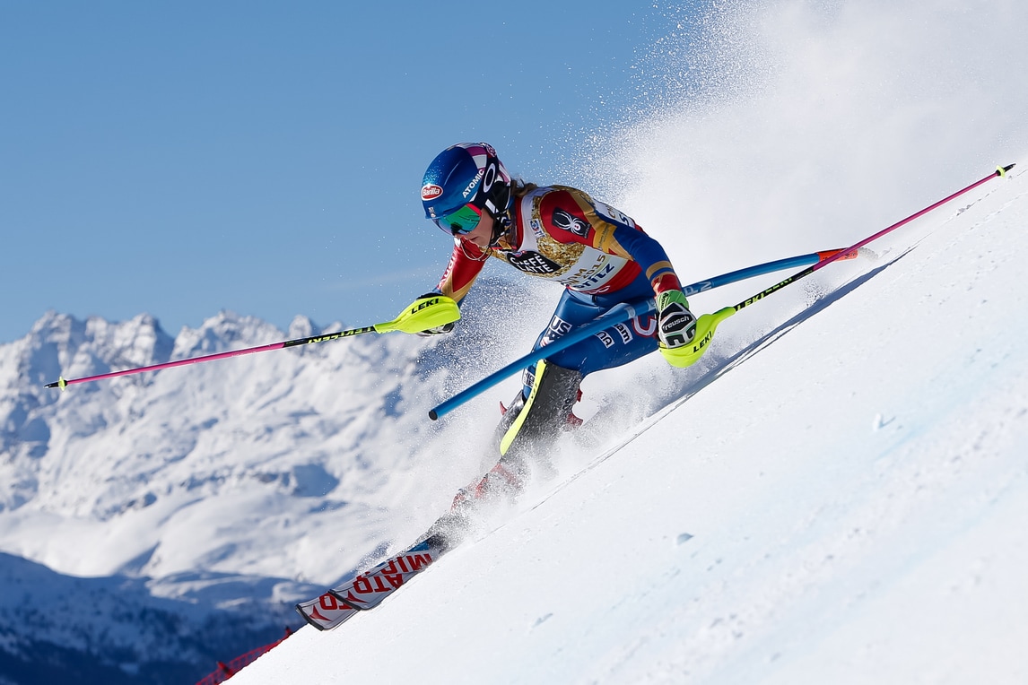 Sci, slalom speciale: avanti la Shiffrin, male l'Italia