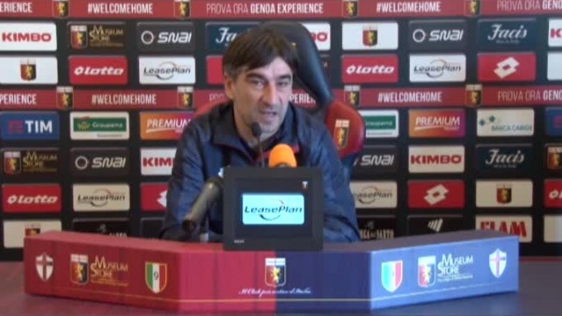 Juric: "In campo con tranquillità"