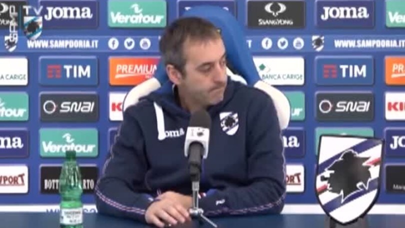 Giampaolo: "Non sarà facile"