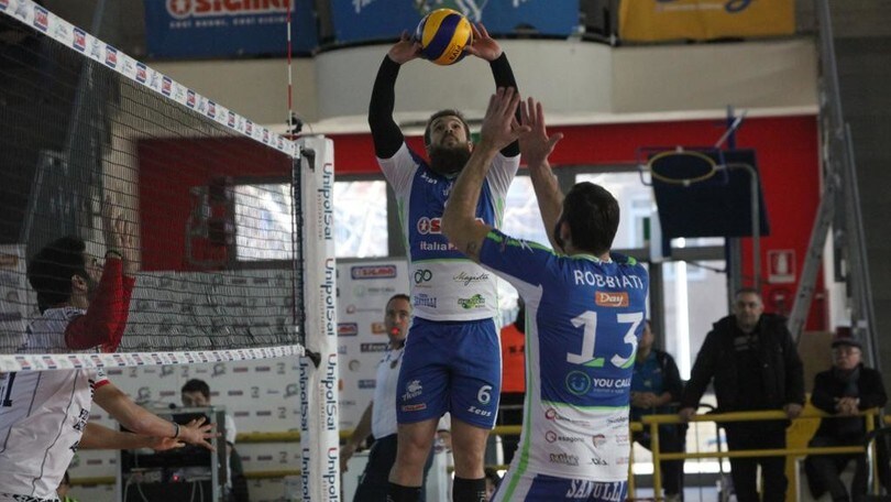 Volley: A2 Maschile Pool Promozione, Bergamo vince il lunch match di Aversa