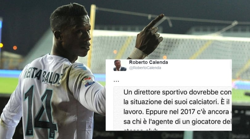 Lazio, agente Keita contro Tare: «Dovrebbe conoscere i suoi calciatori»