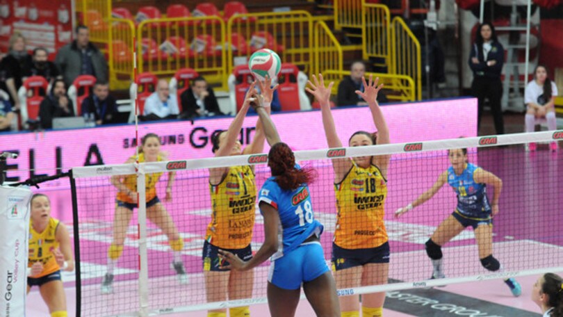 Volley: A1 Femminile, Coneglliano supera 0-3 il Club Italia