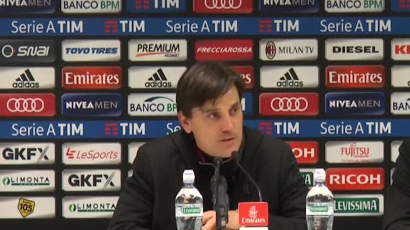 Montella: "Vittoria dedicata a Berlusconi"