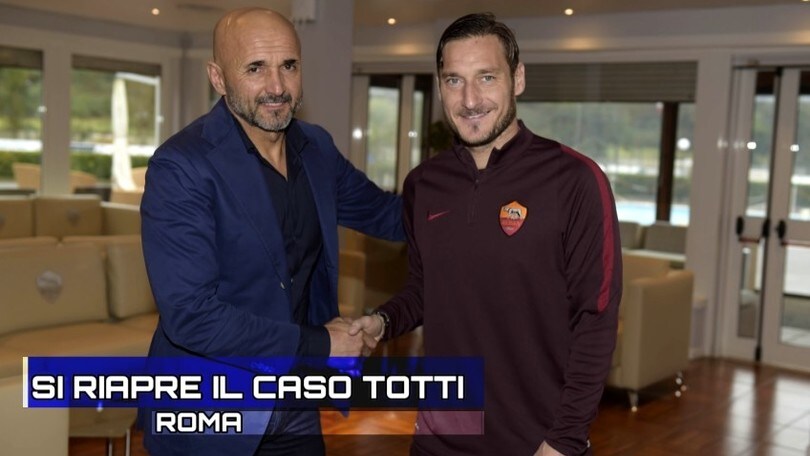 Roma, Spalletti riapre il caso Totti