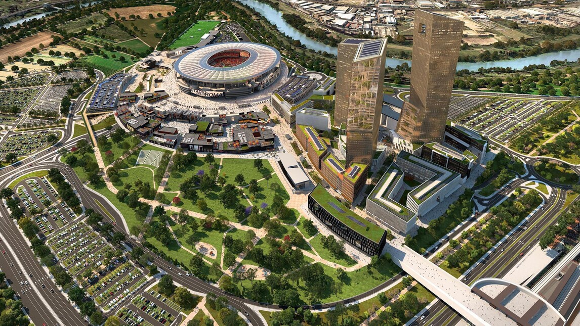 Stadio della Roma, Grillo: «Se si farà sarà sentita la popolazione»