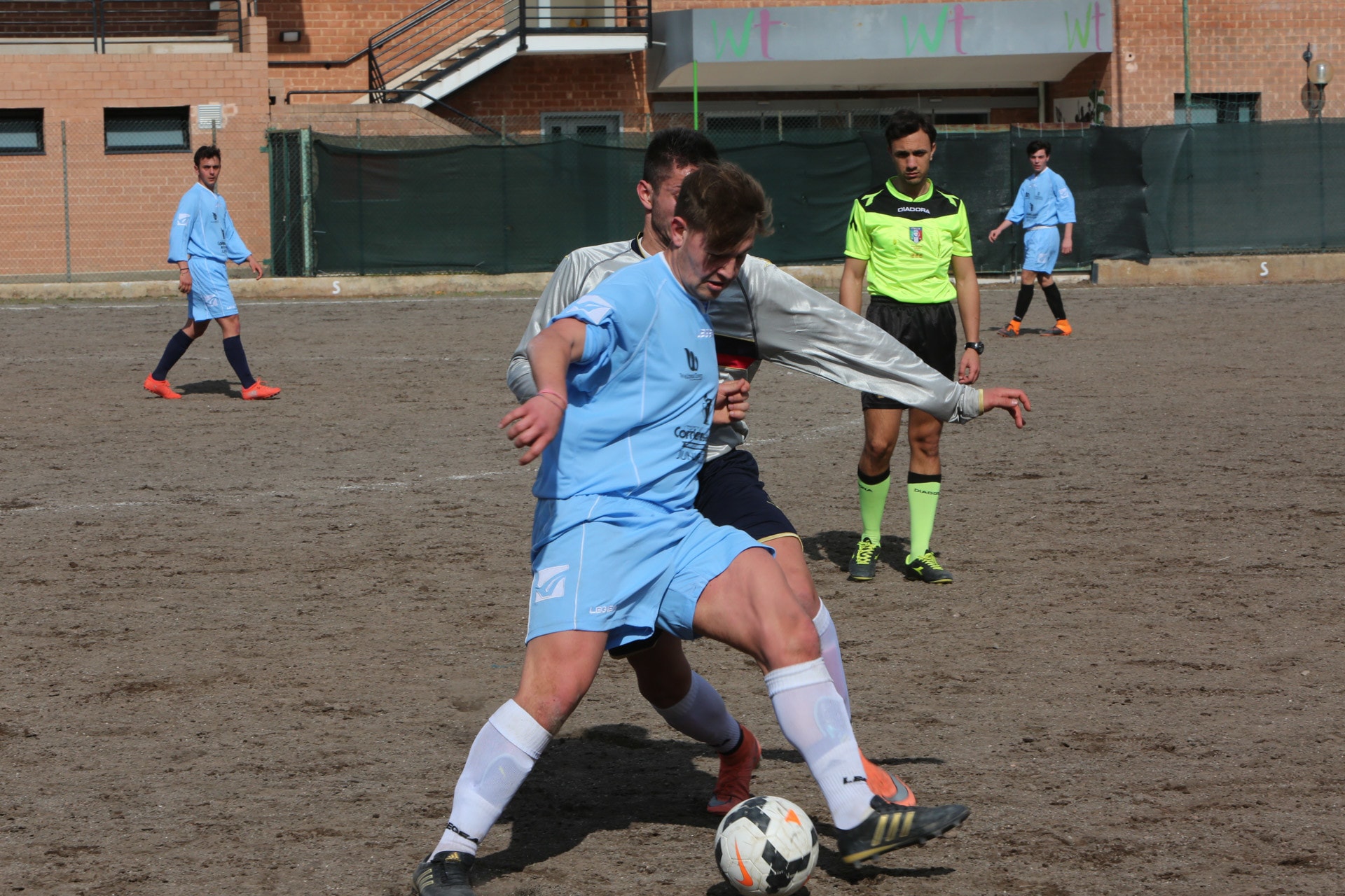 Juniores: Baffi avanti dal dischetto. Piazza Resistenza eliminato