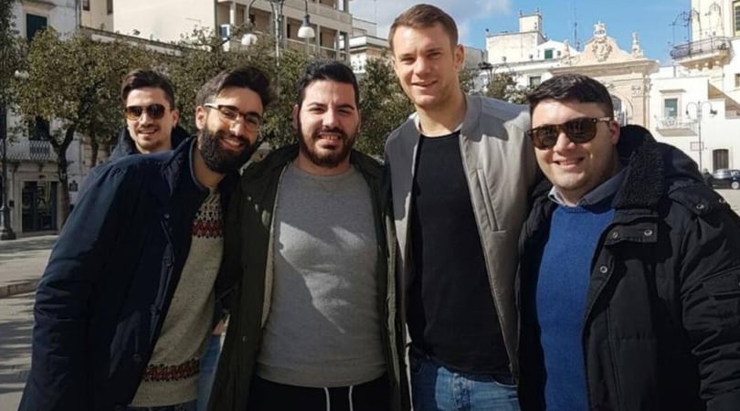 Neuer, che ci fa un campione del mondo a Martina Franca?