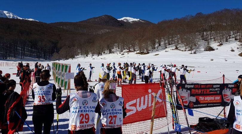 Sci di fondo, successo ad Alfadena