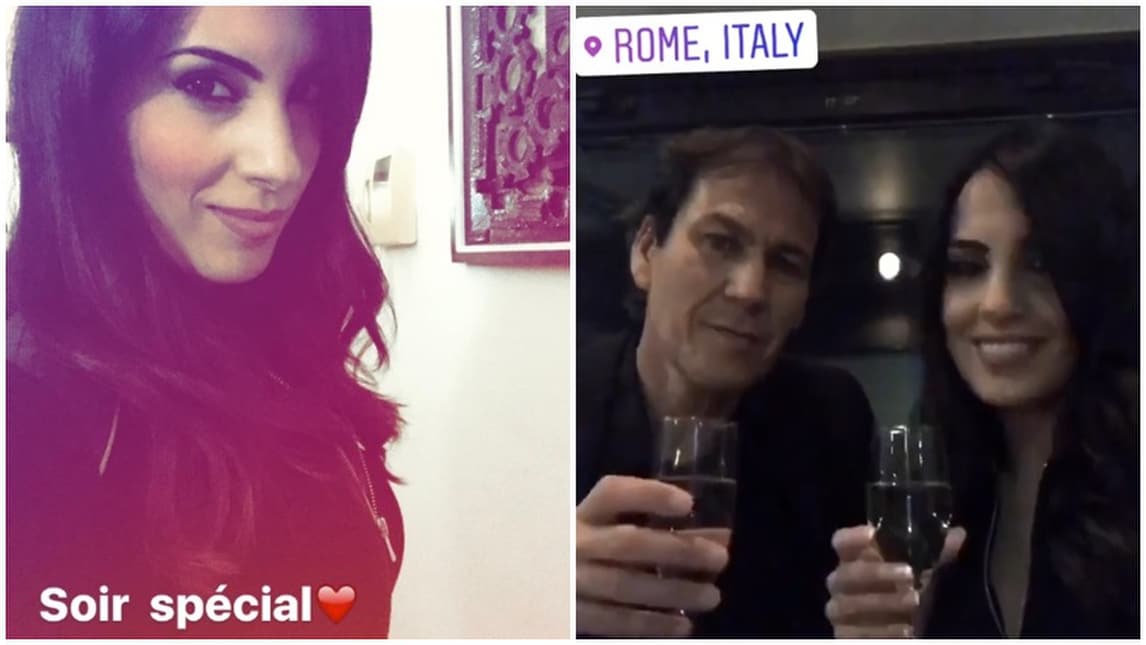 Garcia, festa di compleanno a Roma con la Brienza