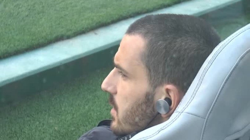 Juve in campo, Bonucci solo in panchina
