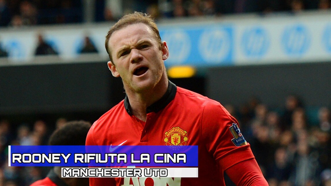 Manchester United, Rooney rifiuta la Cina