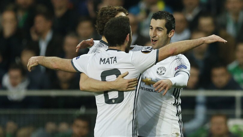 Saint Etienne-Manchester United 0-1, Mourinho agli ottavi