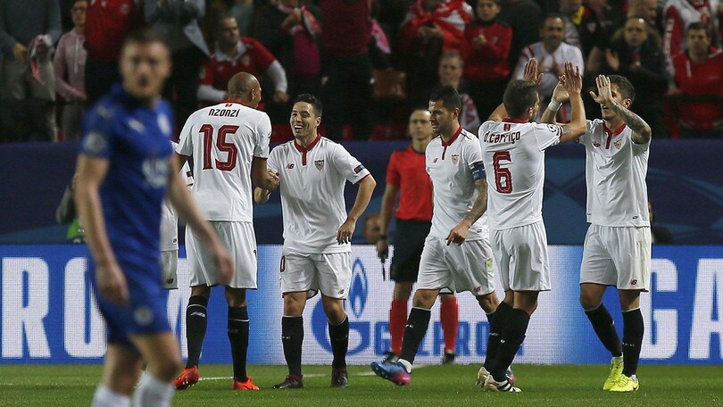 Champions League, Siviglia-Leicester 2-1: Vardy 'salva' Ranieri