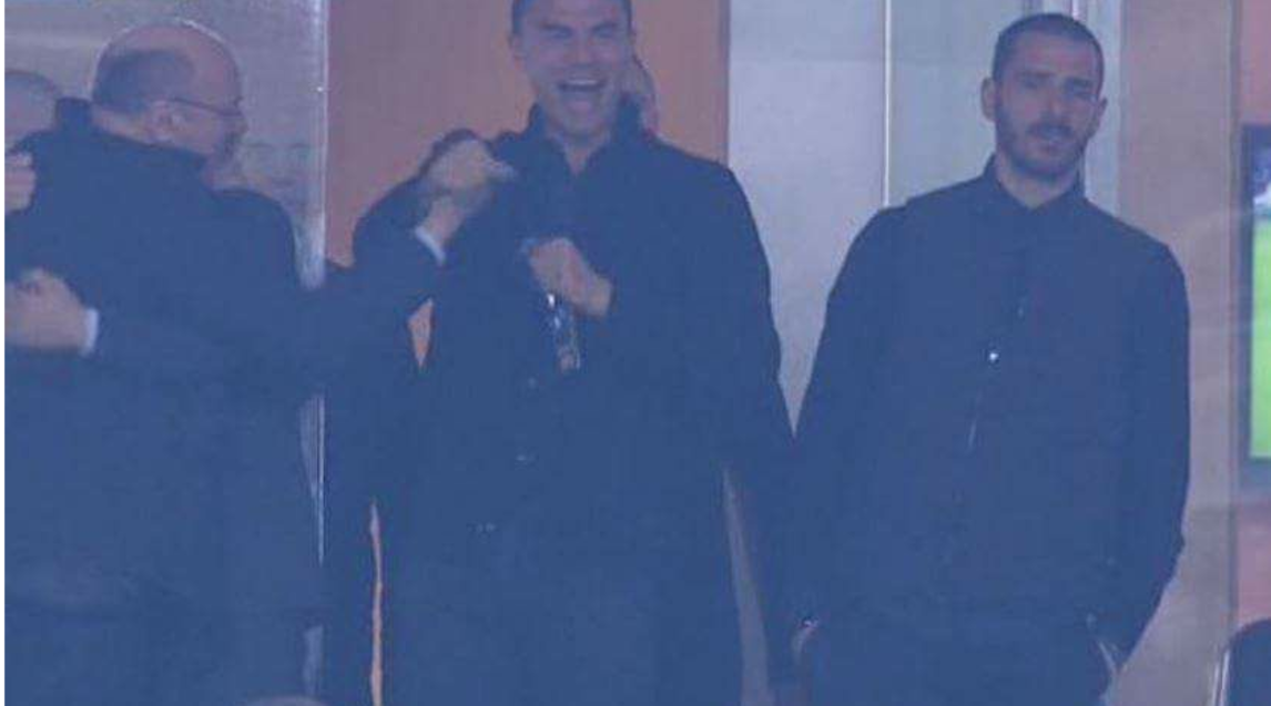 Juventus, Bonucci in tribuna col Porto