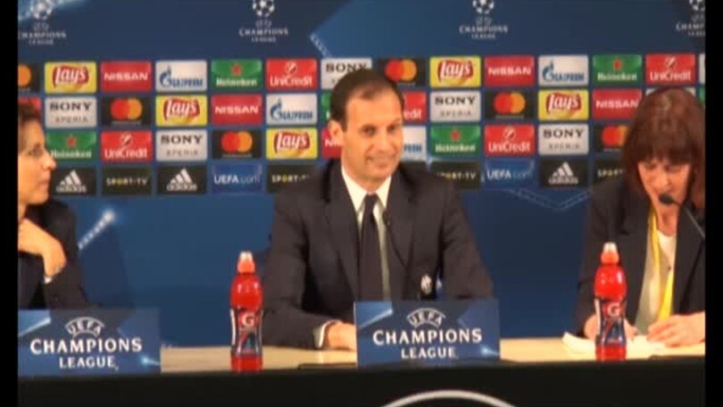 Allegri: "Complimenti a tutti i ragazzi"