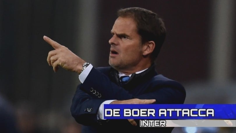 Inter, De Boer torna all'attacco