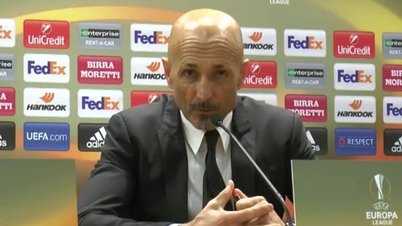 Spalletti:"Sono io il responsabile della sconfitta"