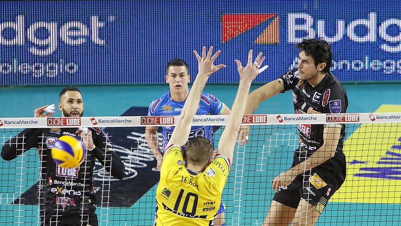 Volley: Superlega, la Lube schianta anche Modena
