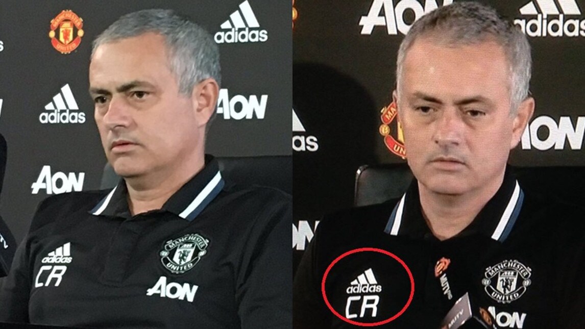 Manchester United, Mourinho omaggia Ranieri con le sue iniziali