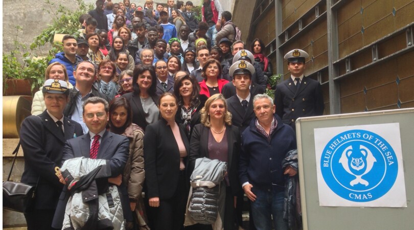 CMAS: a Salerno i Blue Helmets of the Sea, a scuola il primo corso per migranti