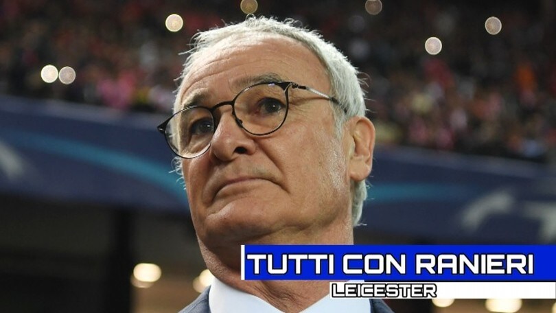 Leicester, tutti con Claudio Ranieri