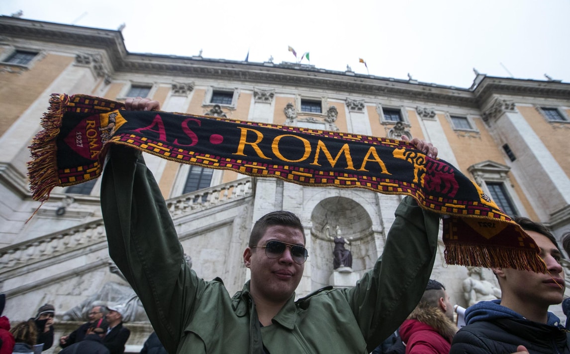 Stadio della Roma, sit in dei tifosi in Campidoglio