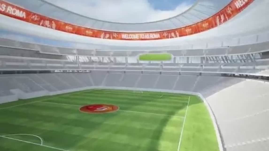 Stadio Roma: il tour virtuale