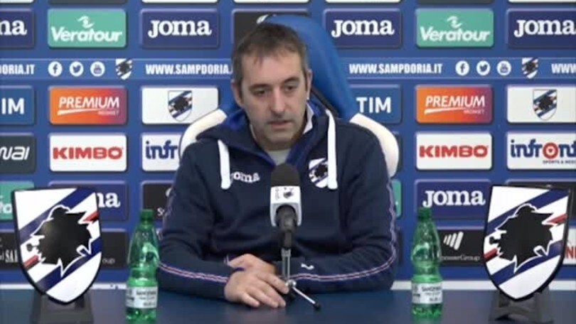Giampaolo: "A Palermo per giocare un grande match"